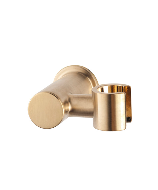Wiesbaden UniMatch support de douchette mural orientable laiton brossé | Schwertz & Co
