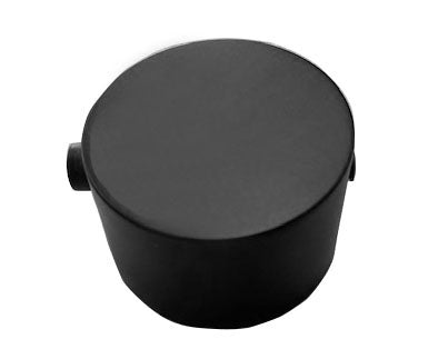 Wiesbaden Caral thermostaatknop afbouwdeel mat zwart - detailfoto | Schwertz & Co