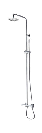 Wiesbaden Caral bad verlengbuis 50 cm chroom - detailfoto aansluiting | Schwertz & Co