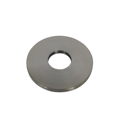 Wiesbaden Caral rozet uitloop wastafelkraan 75 mm gunmetal PVD | Schwertz & Co