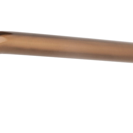 Wiesbaden Caral baduitloop rond 30 cm geborsteld brons koper PVD | Schwertz & Co