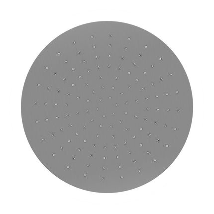 Wiesbaden UniMatch hoofddouche rond 30 x 0,8 cm gunmetal | Schwertz & Co