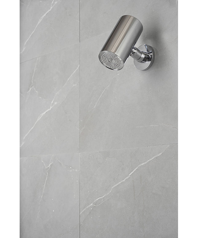 Wiesbaden UniMatch Beam hoofddouche met muurbevestiging chroom - detailfoto | Schwertz & Co