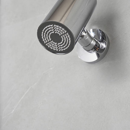 Wiesbaden UniMatch Beam hoofddouche met muurbevestiging chroom - sfeerfoto | Schwertz & Co