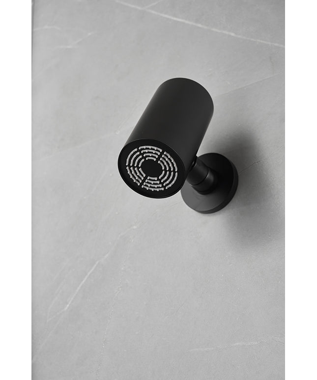 Wiesbaden UniMatch Beam hoofddouche mat zwart - sfeerfoto | Schwertz & Co