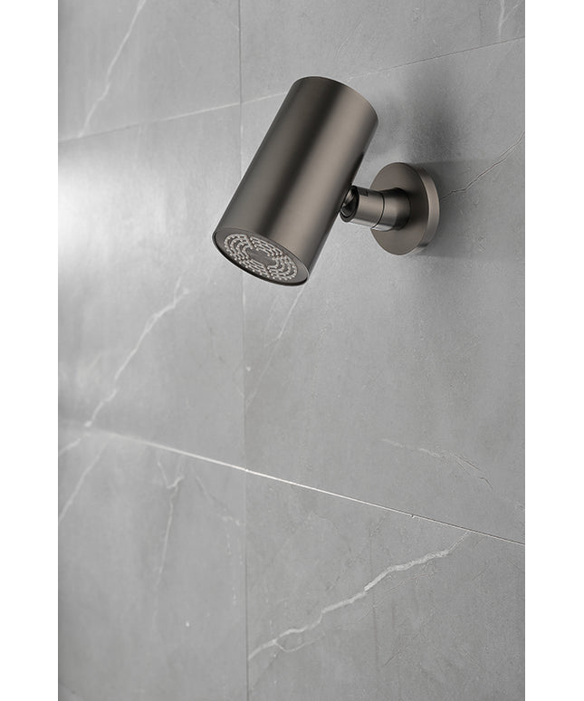 Wiesbaden UniMatch Beam hoofddouche gunmetal - detailfoto | Schwertz & Co