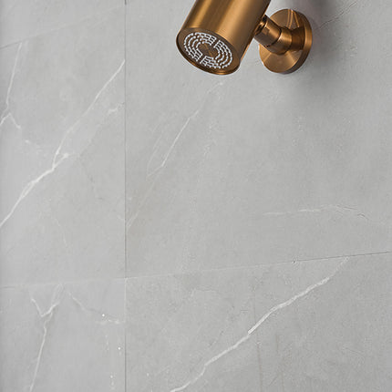 Wiesbaden UniMatch Beam hoofddouche geborsteld brons koper - detailfoto | Schwertz & Co