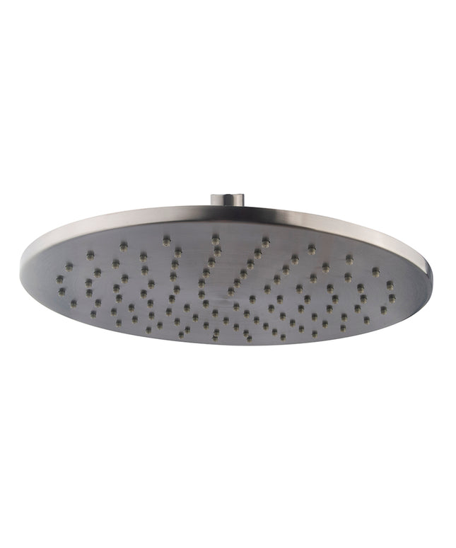 Wiesbaden UniMatch hoofddouche rond 25 cm gunmetal | Schwertz & Co