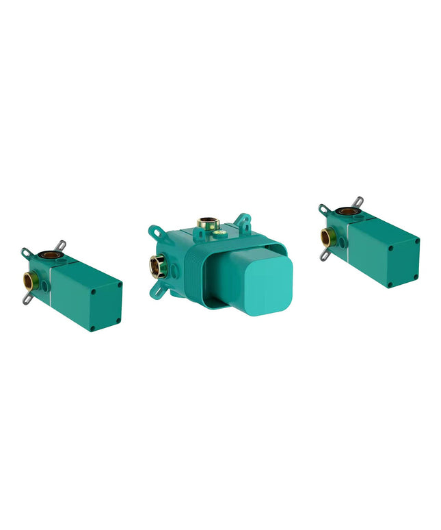 Wiesbaden Dreams inbouwdeel thermostatische douchekraan met 2 stopkranen | Schwertz & Co