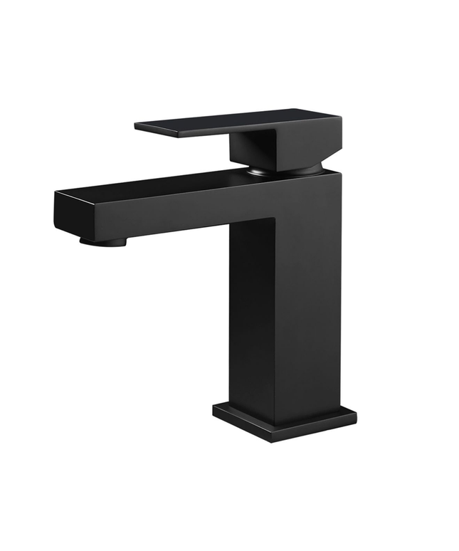 ALONI Chan wastafelkraan Square – mat zwart