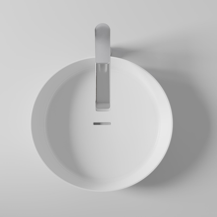 Creavit Ruby RB140 Waskom – Opbouw – Keramiek – 40x10x40 cm – Glanzend Wit