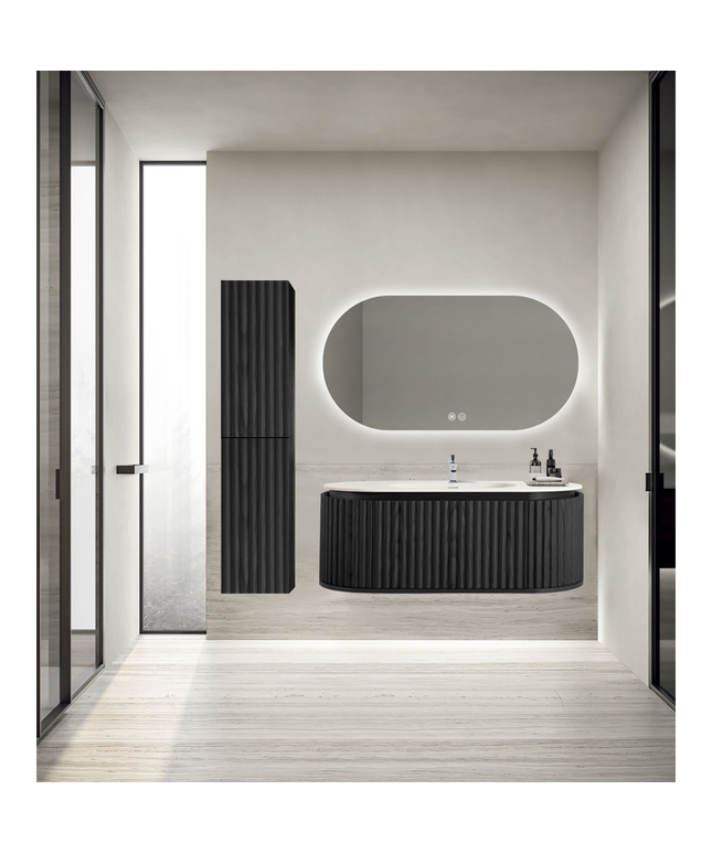 Begonia wastafel – 100x1,2x52,5 cm – mat wit – 1 wasbak