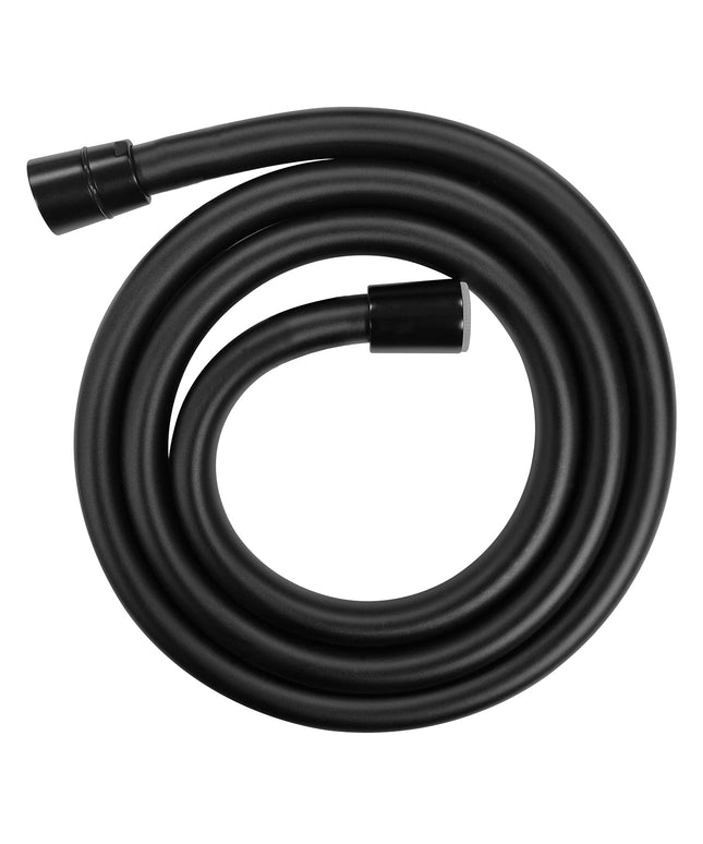 Wiesbaden UniMatch flexible de douche plastique 150 cm noir mat | Schwertz & Co