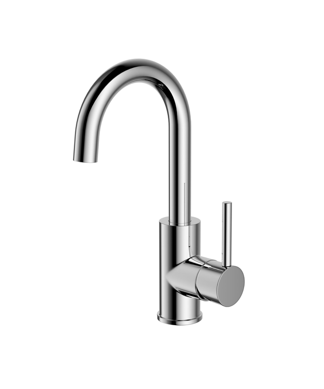 ALONI Ensy wastafelkraan met draaibare uitloop – Chroom