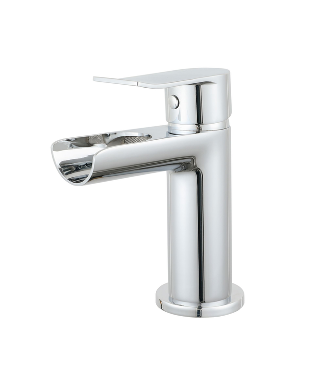 ALONI waterval wastafelkraan – Chroom