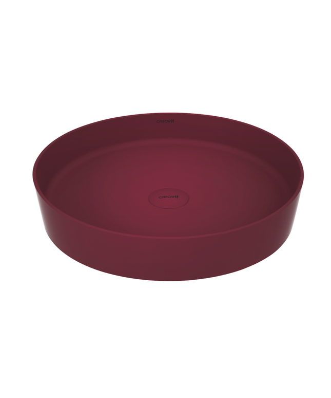 Creavit Loop Opbouw Waskom – 45 cm – Berry
