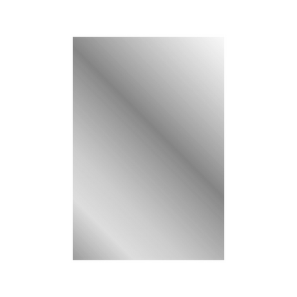 ALONI MIKARO toiletspeigel – met lijst – 40x60x1,9 cm – Zwart eiken