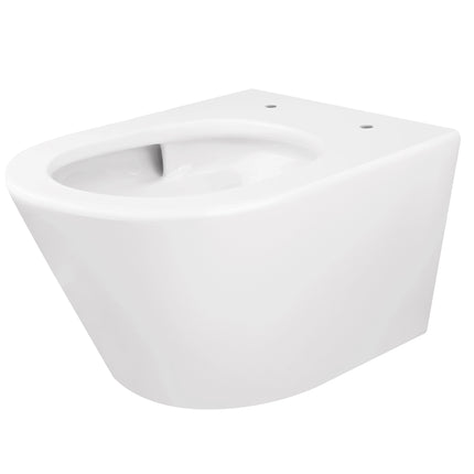 Wiesbaden Vesta Tornado Flush wandcloset rimless glans wit | Schwertz & Co