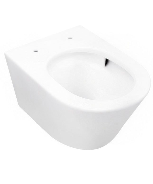 Wiesbaden Vesta wandcloset rimless Tornado flush mat wit - detailfoto | Schwertz & Co