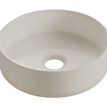 Wiesbaden Colosso waskom rond keramiek beige | Schwertz & Co