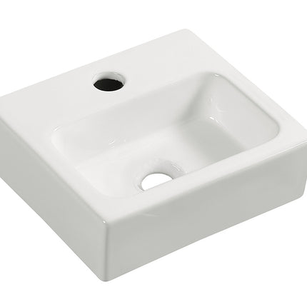 Wiesbaden Leto mini fontein keramiek glans wit | Schwertz & Co