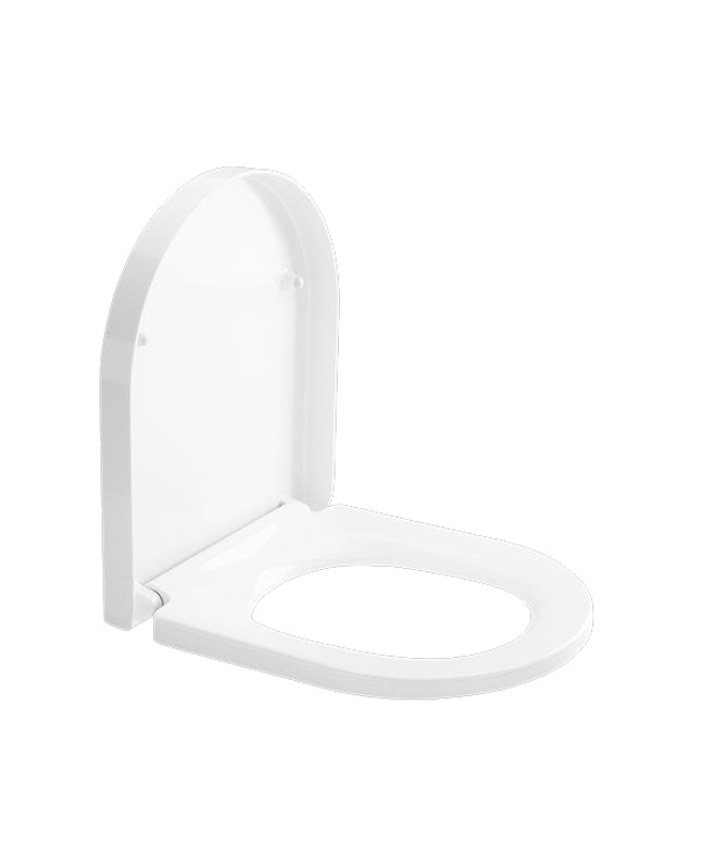 Wiesbaden Vesta Junior toiletzitting softclose glans wit - detailfoto | Schwertz & Co