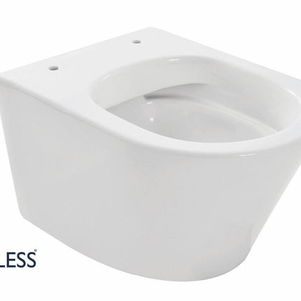 Wiesbaden Vesta Junior wandcloset rimless verkort glans wit | Schwertz & Co