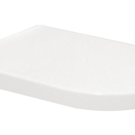 Wiesbaden Vesta toiletzitting softclose glans wit - detailfoto | Schwertz & Co