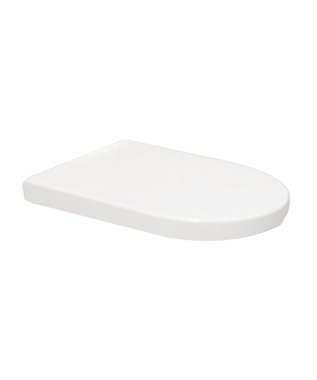 Wiesbaden Vesta toiletzitting softclose glans wit - detailfoto | Schwertz & Co