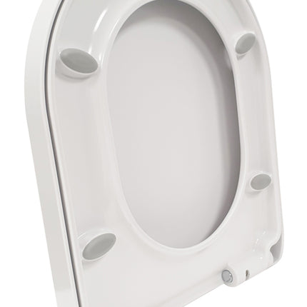 Xellanz Arco toiletzitting glans wit - sfeerfoto | Schwertz & Co