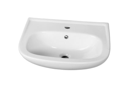 Xellanz Trevi wastafel 56 x 45 cm wit | Schwertz & Co