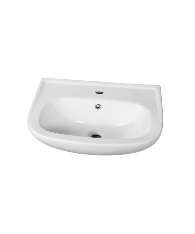 Xellanz Trevi wastafel 56 x 45 cm wit | Schwertz & Co