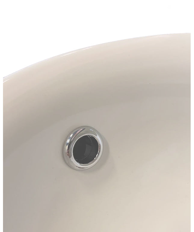 Wiesbaden Porta hoekfontein glans wit - detailfoto | Schwertz & Co