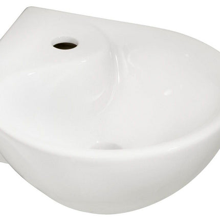 Wiesbaden Porta hoekfontein glans wit | Schwertz & Co