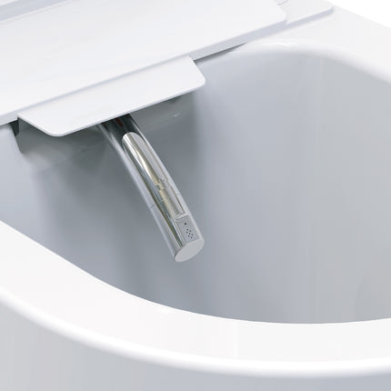Xellanz Vesta Eco rimless douche-wc glans wit - detailfoto 3 | Schwertz & Co