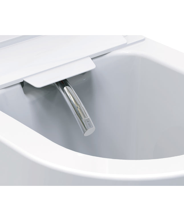 Xellanz Vesta Eco rimless douche-wc glans wit - detailfoto 3 | Schwertz & Co