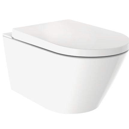 Wiesbaden Vesta Comfort Rimless douche-wc glans wit | Schwertz & Co