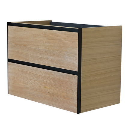 Wiesbaden Lotus onderkast 80 x 45,2 cm naturel eik mat zwart | Schwertz & Co