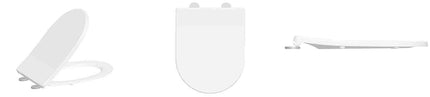 Wiesbaden Shade slim toiletzitting softclose mat wit - sfeerfoto | Schwertz & Co