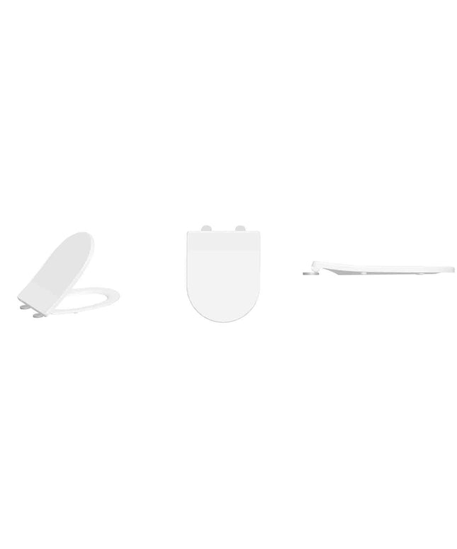 Wiesbaden Shade slim toiletzitting softclose mat wit - sfeerfoto | Schwertz & Co