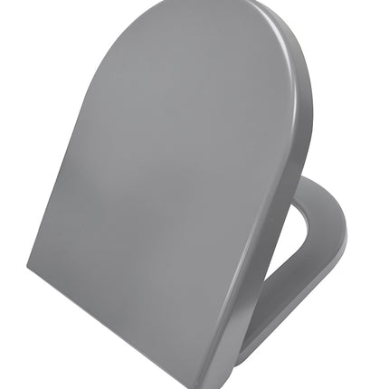 Wiesbaden Vesta toiletzitting softclose 52 cm mat grijs | Schwertz & Co