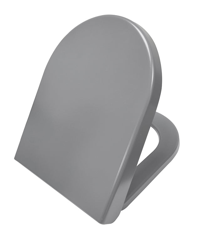 Wiesbaden Vesta toiletzitting softclose 52 cm mat grijs | Schwertz & Co