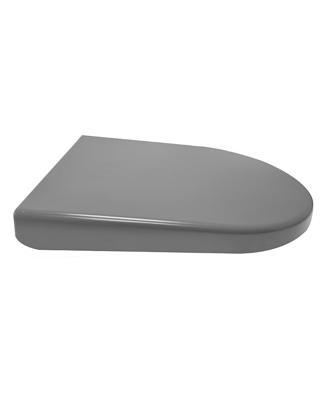 Wiesbaden Vesta toiletzitting softclose 52 cm mat grijs - detailfoto | Schwertz & Co