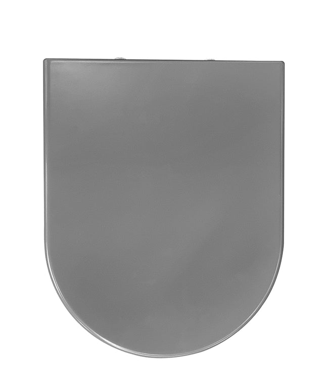Wiesbaden Vesta toiletzitting softclose 52 cm mat grijs - sfeerfoto | Schwertz & Co