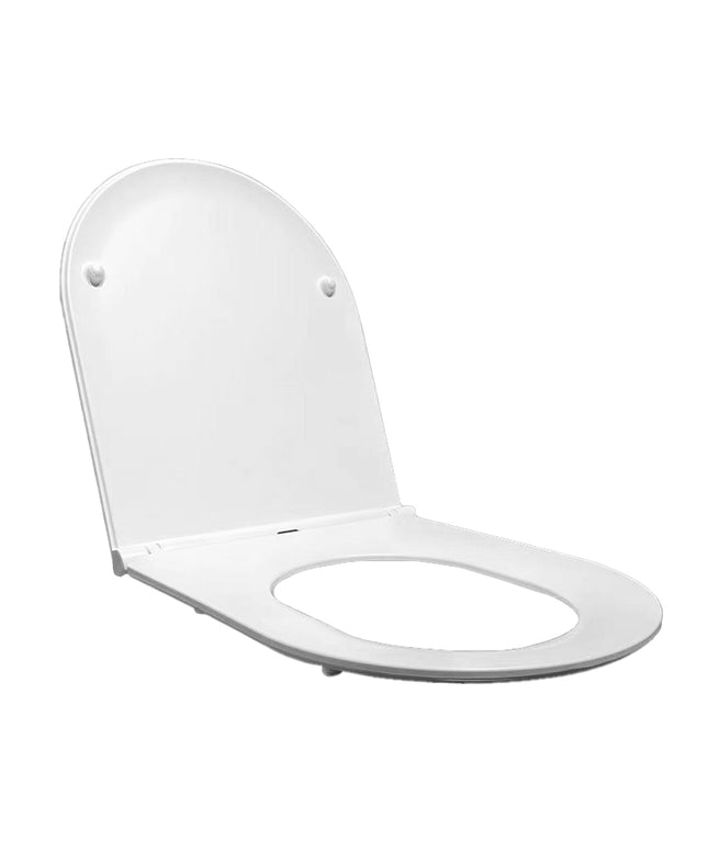Wiesbaden Flatline toiletzitting softclose mat wit - sfeerfoto | Schwertz & Co
