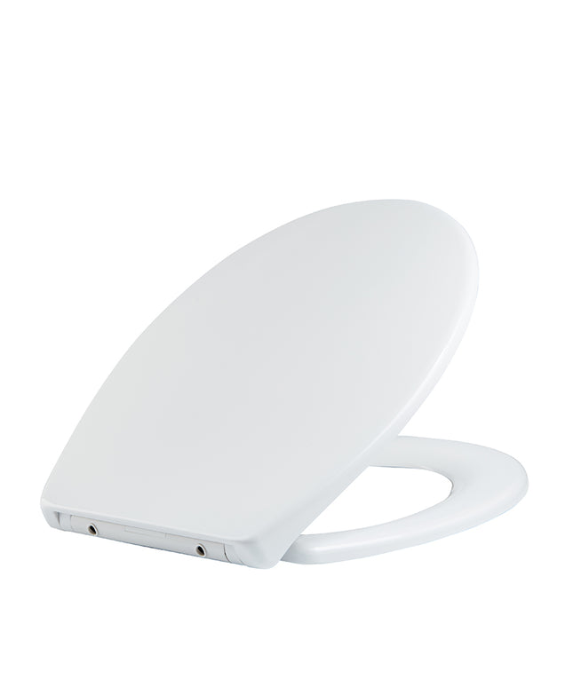 Wiesbaden Ultimo 3.0 toiletzitting glans wit - detailfoto scharnier | Schwertz & Co