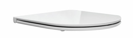 Wiesbaden Flatline toiletzitting softclose glans wit - detailfoto | Schwertz & Co