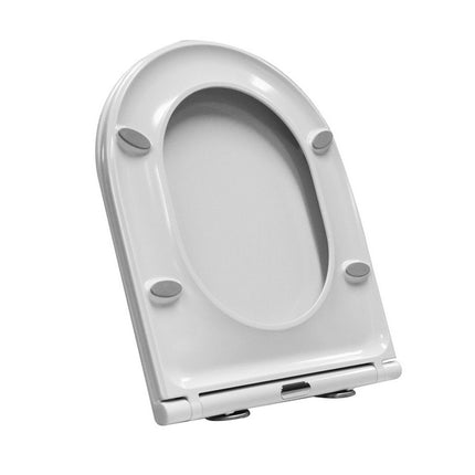 Wiesbaden Flatline toiletzitting softclose glans wit - extra detailfoto | Schwertz & Co