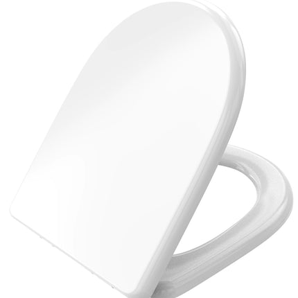 Xellanz Menir toiletzitting glans wit - detailfoto | Schwertz & Co