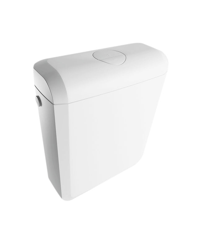 Xellanz Uniflush universeel toiletreservoir wit - detailfoto | Schwertz & Co